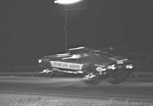 Tri-City Dragway - Flying Red Baron Crash From Fred Militello Photo By Don Ruppel  (newer photo)